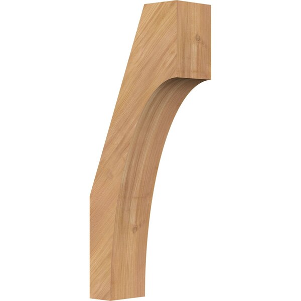 Ekena Millwork 3 1/2"W x 8"D x 20"H Westlake Smooth Knee Brace, Western Red Cedar BRC04X08X20WTL00SWR - main